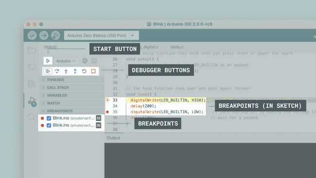 Navigating the Debugger.