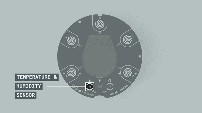 The HTS221 Humidity Sensor on the MKR IoT Carrier