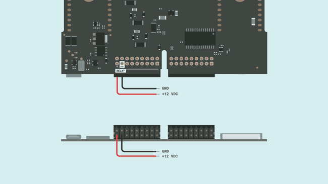 Connecting the power supply