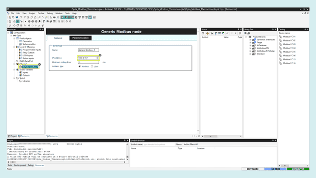 Modbus Device Configuration - Step 2