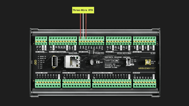 3-wire connection to channel 0