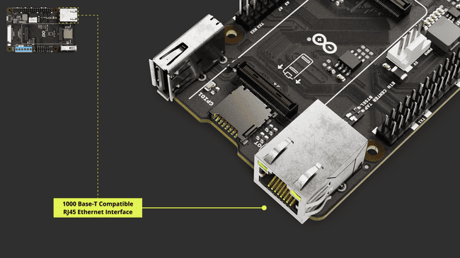 Portenta Hat Carrier Ethernet Port