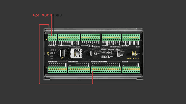 Programmable Digital I/O channels power option